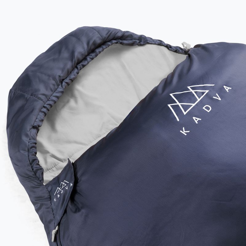 Sleeping bag KADVA Light 600 R right navy blue 12