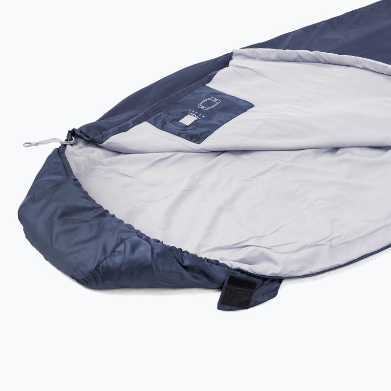 Sleeping bag KADVA Light 600 R right navy blue 19