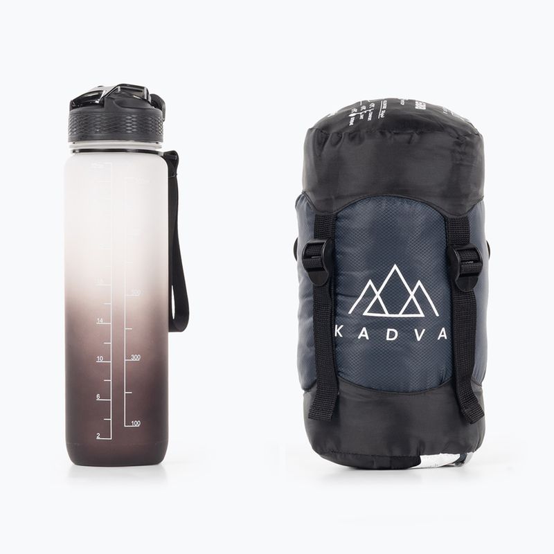 Sleeping bag KADVA Light 600 R right navy blue 2