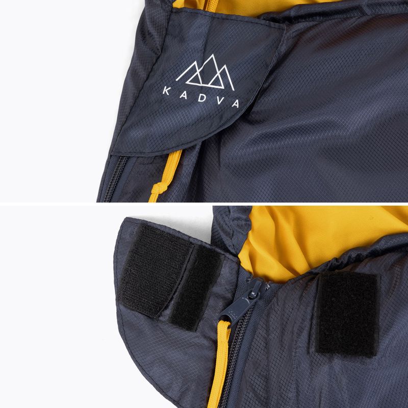 Sleeping Bag KADVA Light 800 R right navy blue 9