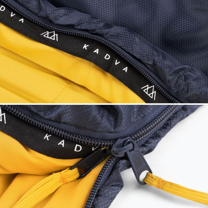 KADVA Light 800 R sleeping bag right navy blue 10