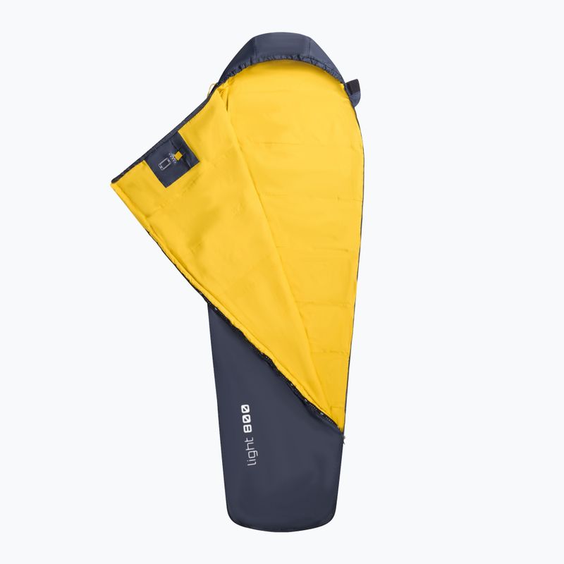Sleeping Bag KADVA Light 800 L left navy blue 4