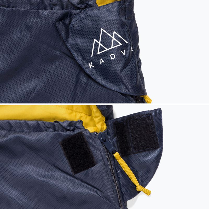 KADVA Light 800 L sleeping bag left grey 9