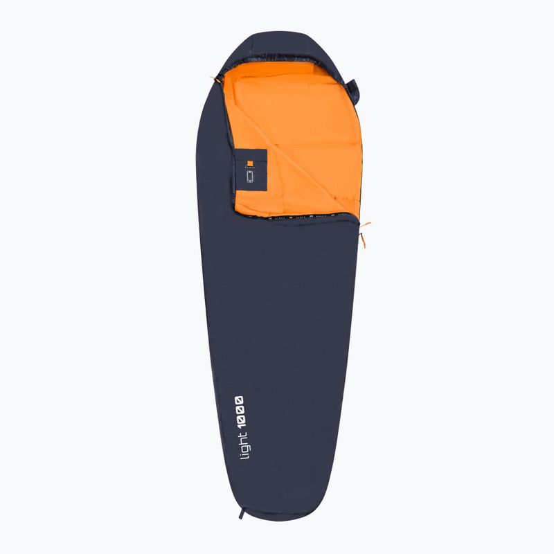 Sleeping Bag KADVA Light 1000 L left navy blue