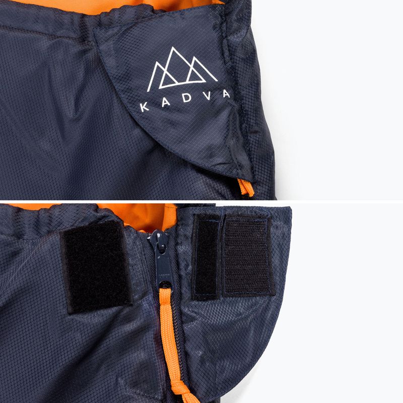 Sleeping Bag KADVA Light 1000 L left navy blue 11