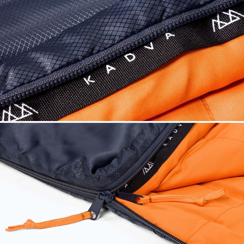 Sleeping Bag KADVA Light 1000 L left navy blue 12