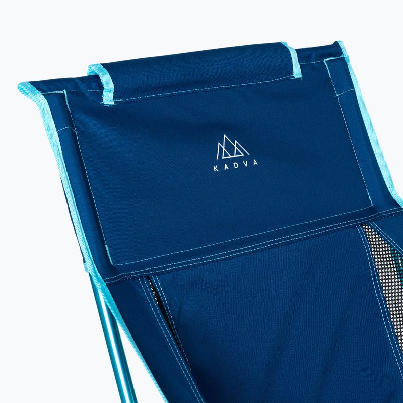 KADVA Sego Mid ultralight foldable camping chair blue 7