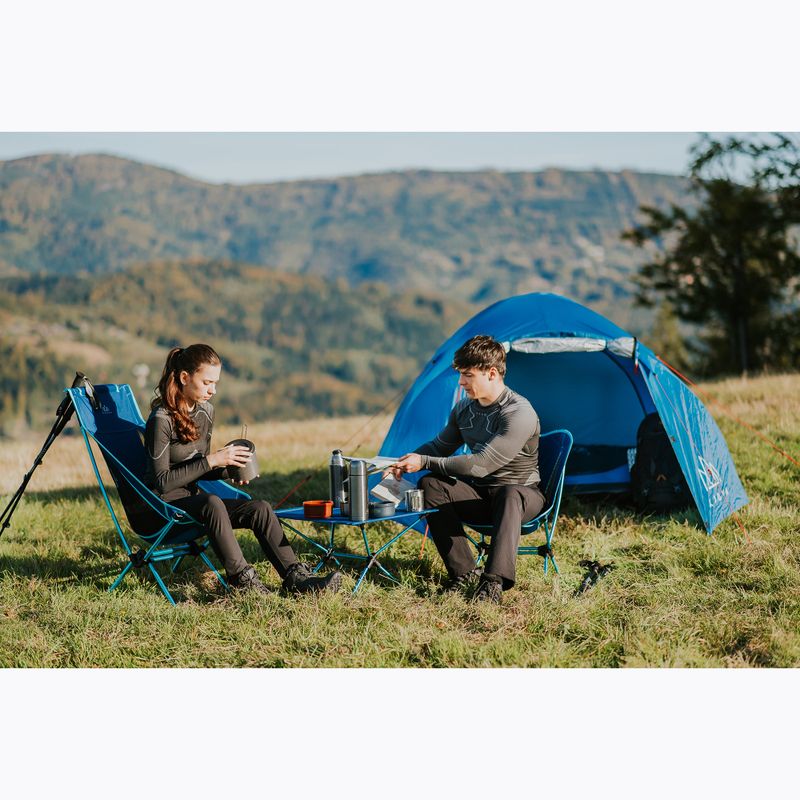 KADVA Sego Mid ultralight foldable camping chair blue 3