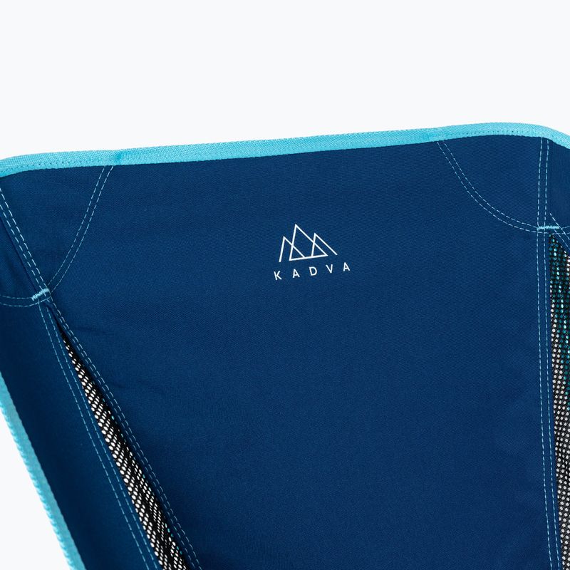KADVA Sego Low Ultralight Foldable Camping Chair Blue 7