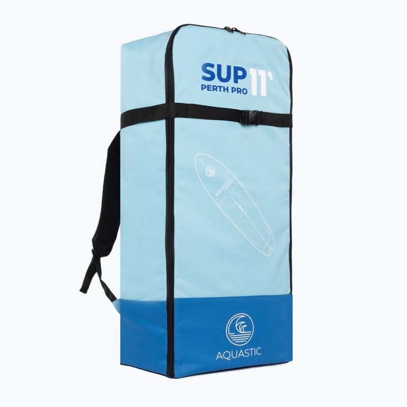 SUP AQUASTIC Perth Pro 11'0" board backpack blue 3