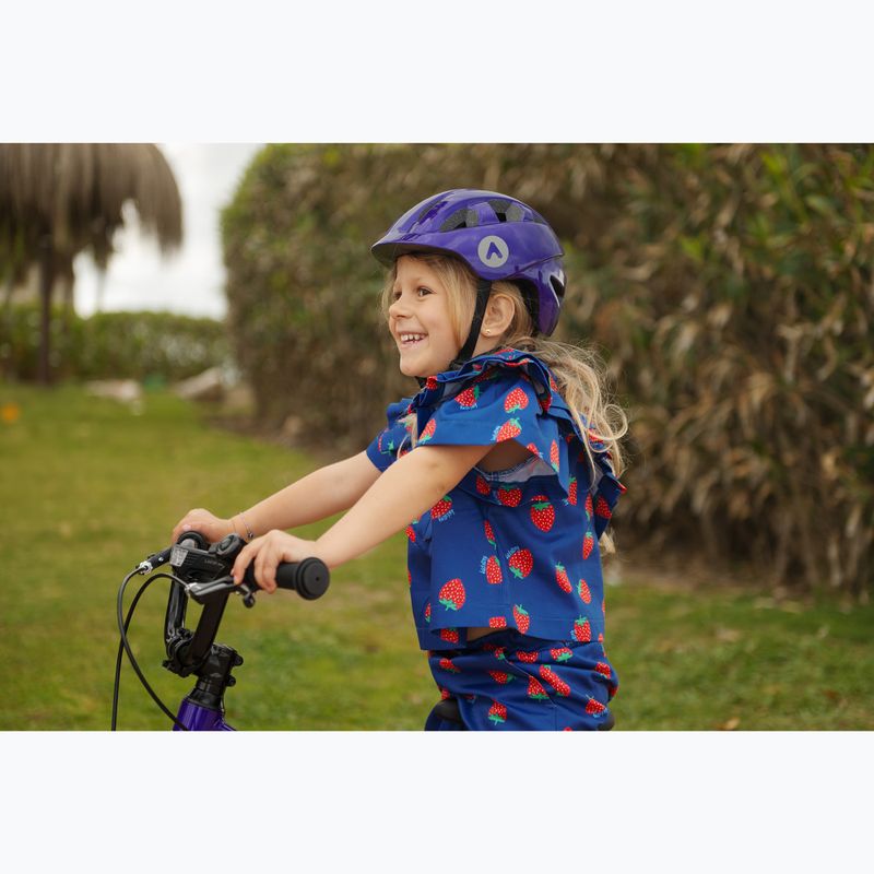 Children's bicycle helmet ATTABO K200 purple 5