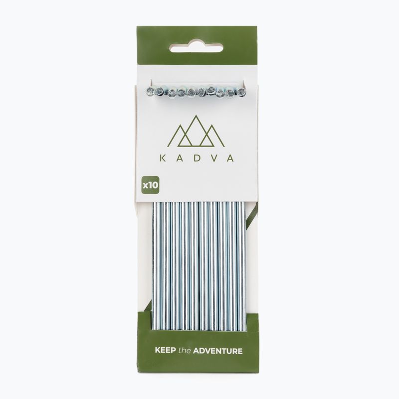 Tent pegs KADVA Herring 10 pcs silver