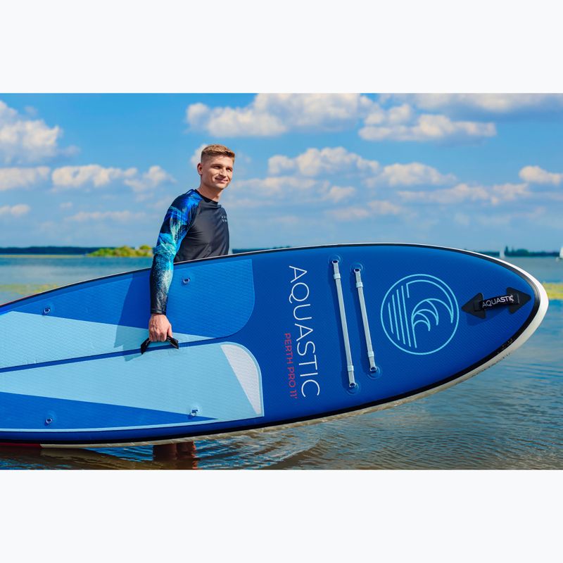 SUP board AQUASTIC Perth Pro 11' all-round blue 20