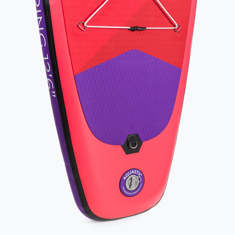 AQUASTIC Touring SUP board 12'6" red AQS-SUP004 9