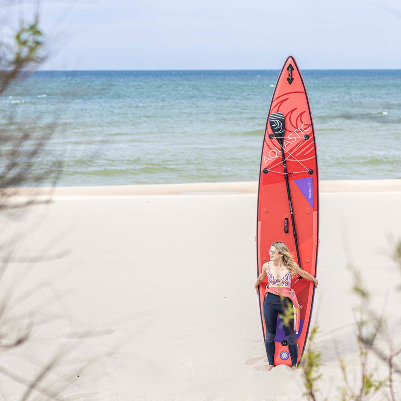 Board SUP AQUASTIC Touring 12'6" red 14