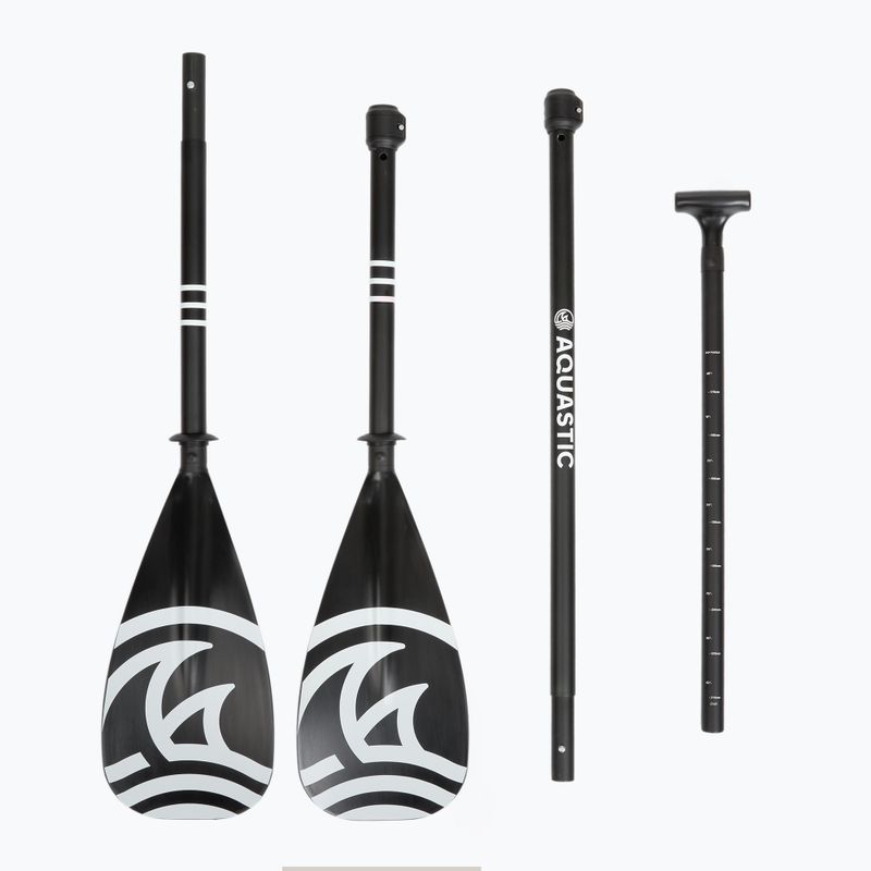 SUP/Kayak 3-piece paddle AQUASTIC AQS-SPD004 black 4