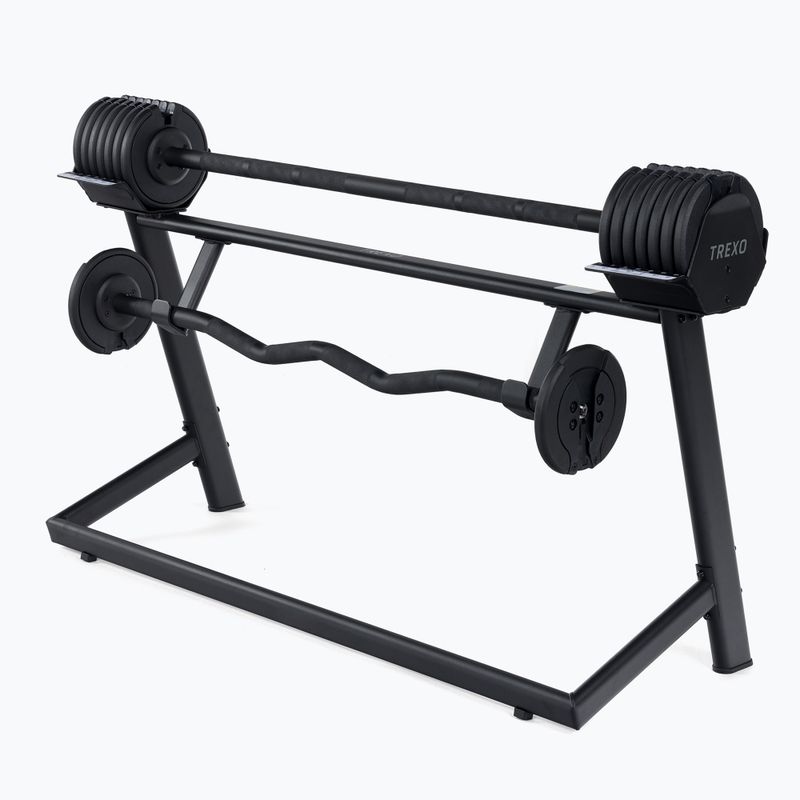 XTREXO 36 kg adjustable barbell set 3