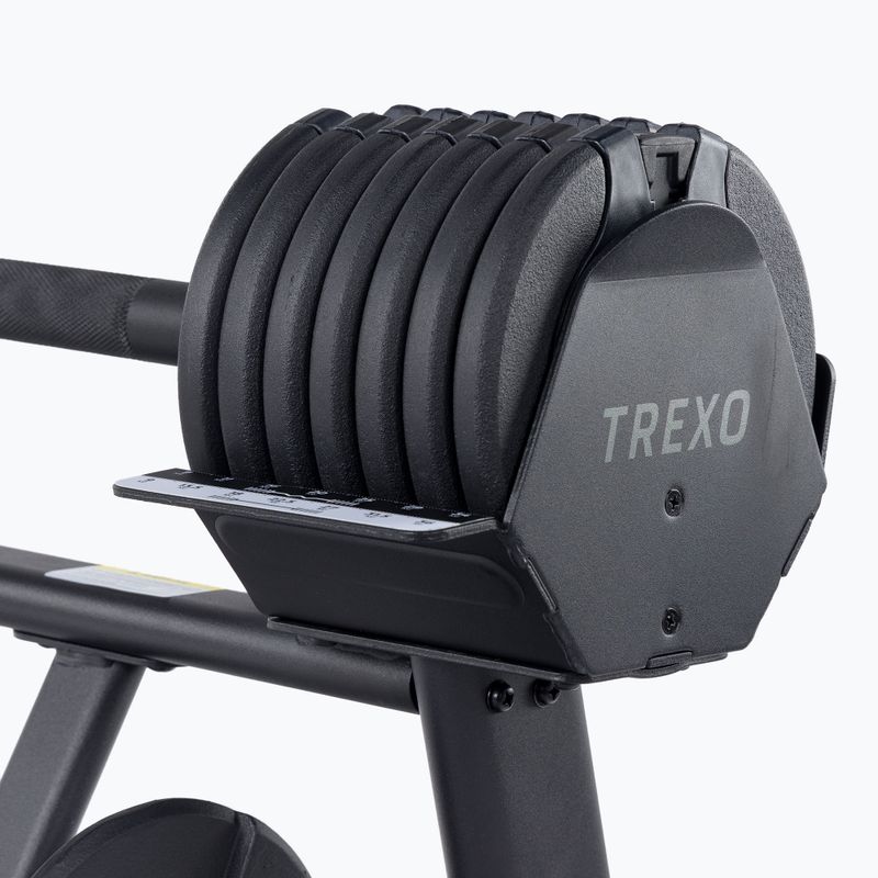 XTREXO 36 kg adjustable barbell set 11