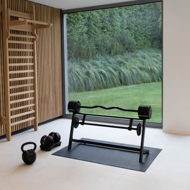 XTREXO 36 kg adjustable barbell set 4