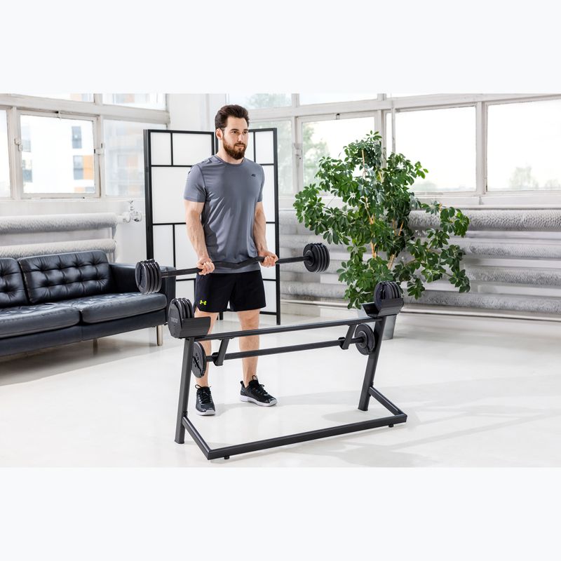 XTREXO 36 kg adjustable barbell set 8