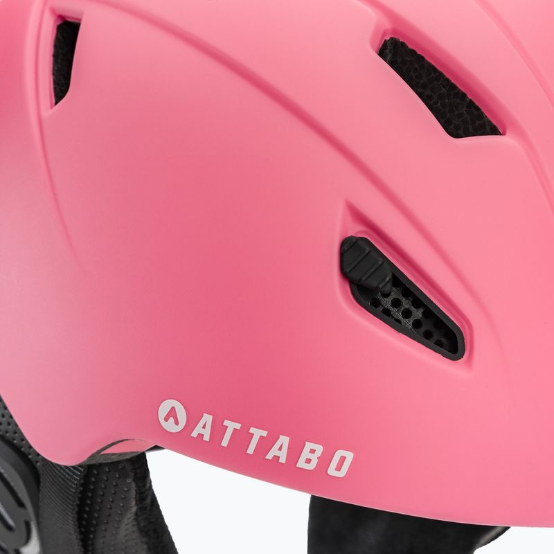 Children's ski helmet ATTABO S200 pink 9