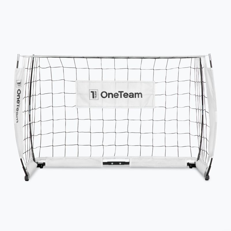 OneTeam Flex Square football goal 120 x 80 cm white 2