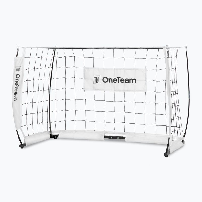 OneTeam Flex Square football goal 120 x 80 cm white 3