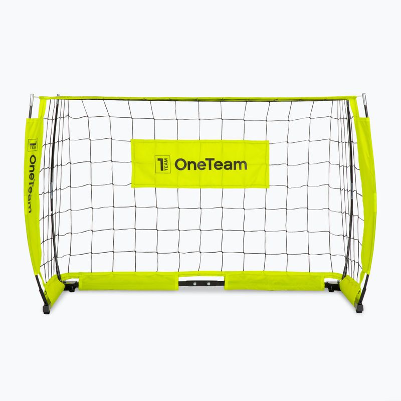 OneTeam Flex Square football goal 120 x 80 cm green 2