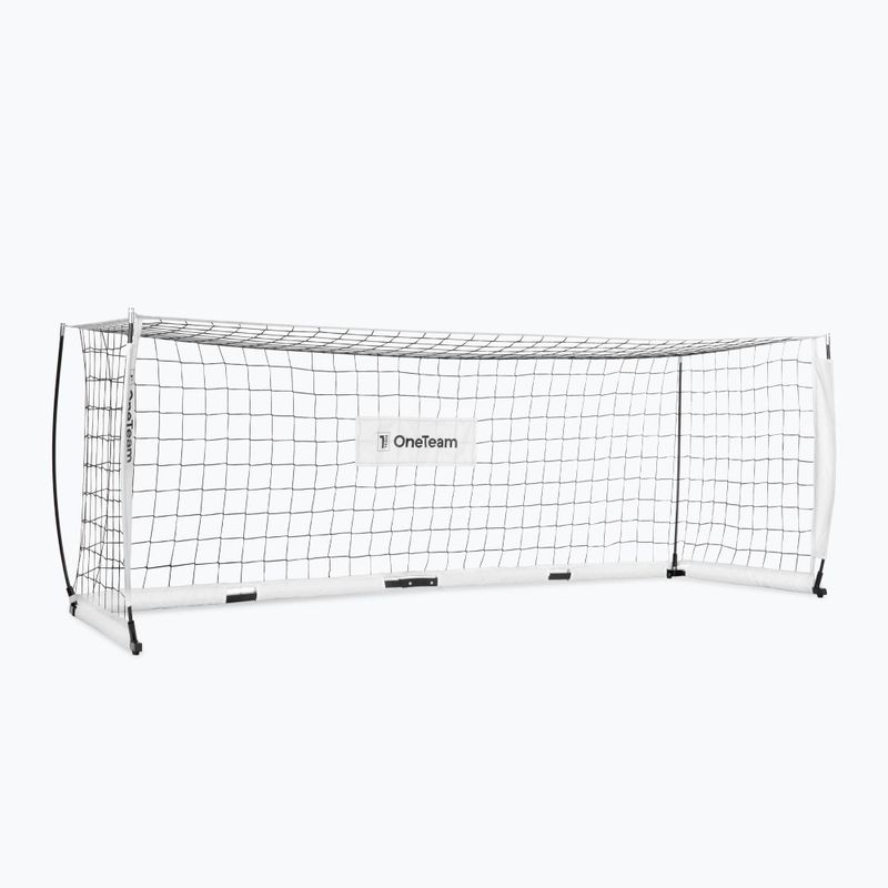 OneTeam Flex Square football goal 300 x 100 cm white