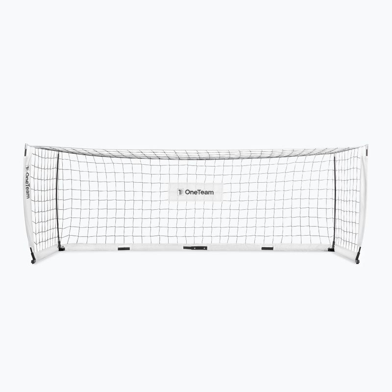 OneTeam Flex Square football goal 300 x 100 cm white 2