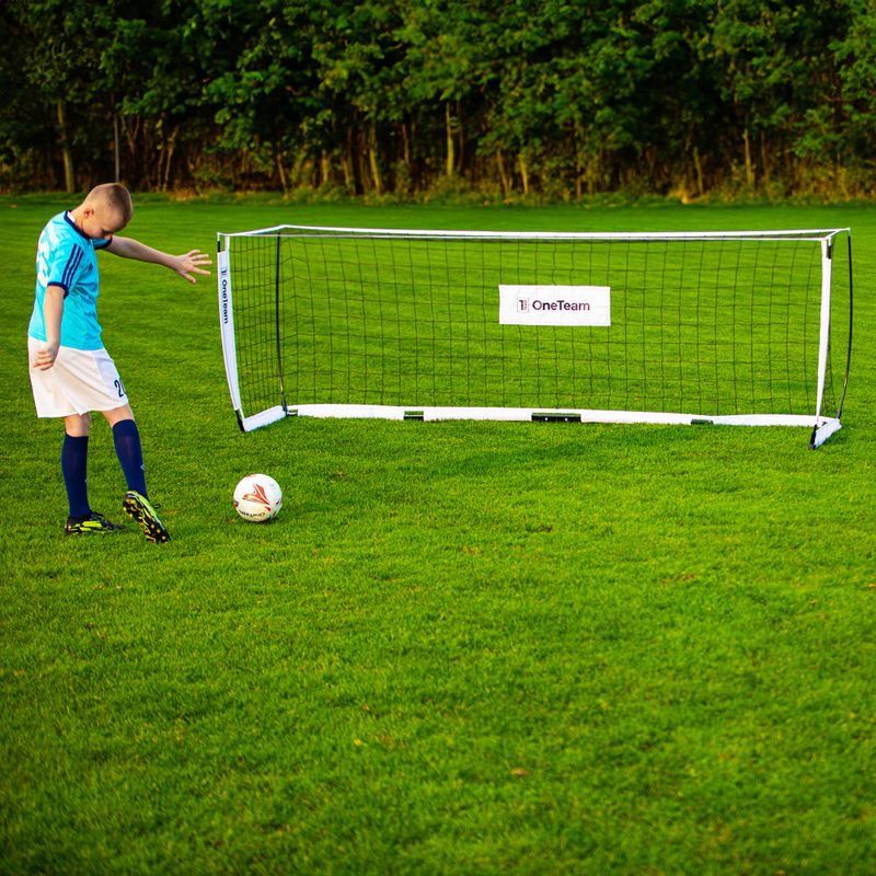 OneTeam Flex Square football goal 300 x 100 cm white 6