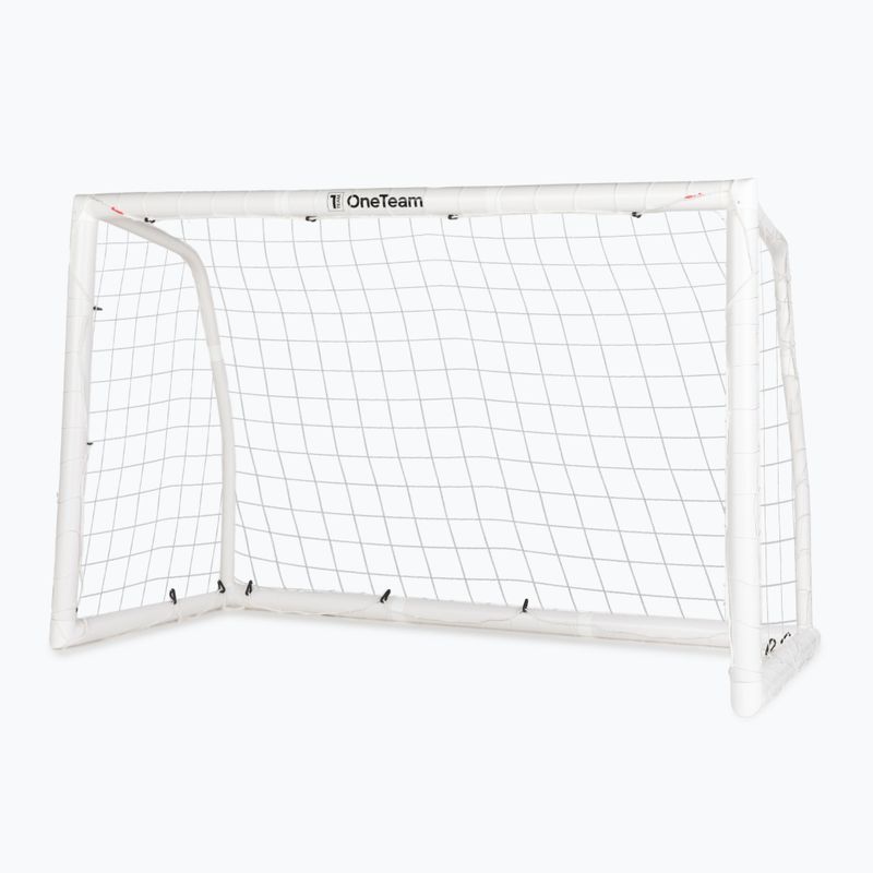 OneTeam PVC football goal 182 x 120 cm white 3