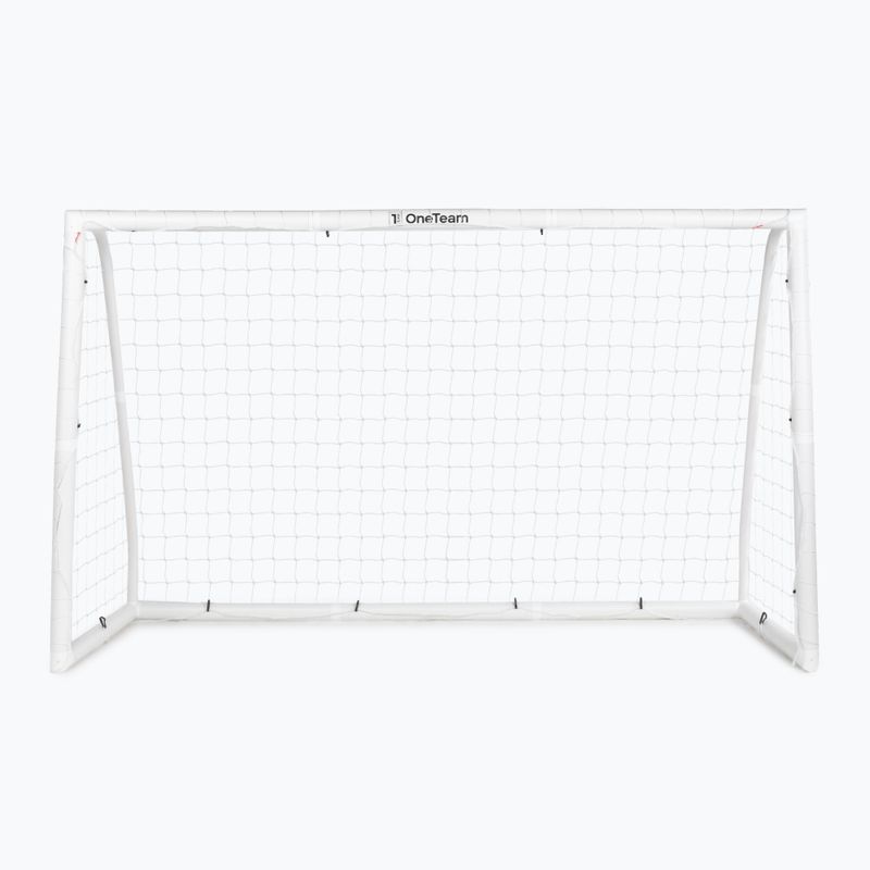 OneTeam PVC football goal 244 x 150 cm white 2