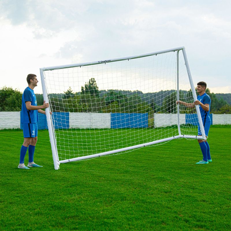 OneTeam PVC football goal 300 x 200 cm white 6