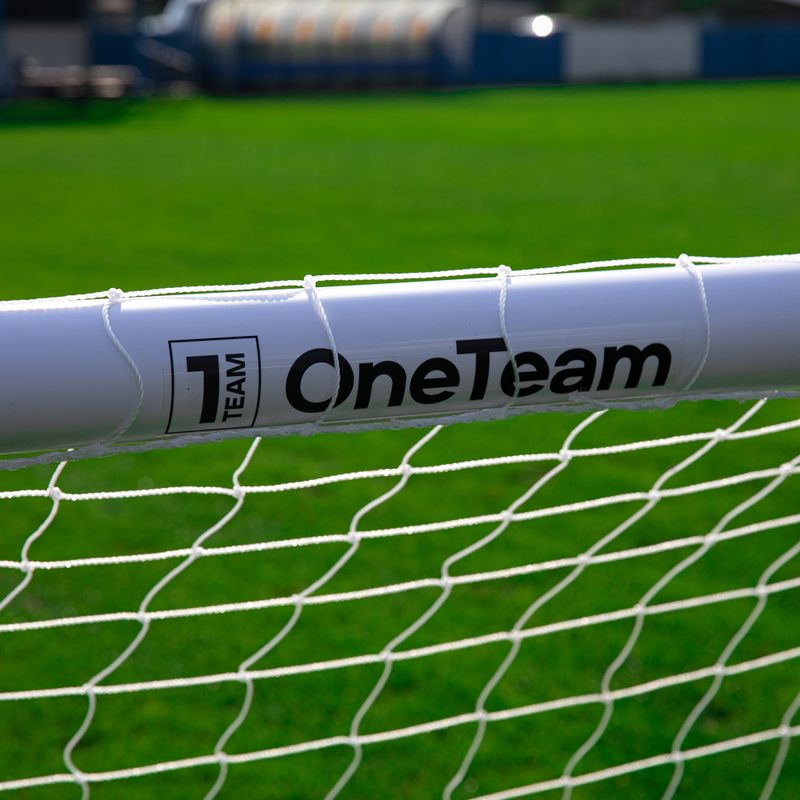 OneTeam PVC football goal 244 x 150 cm white 7