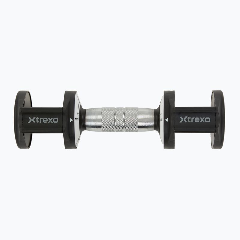 XTREXO adjustable dumbbell set 2 x 5 kg multicolour 8