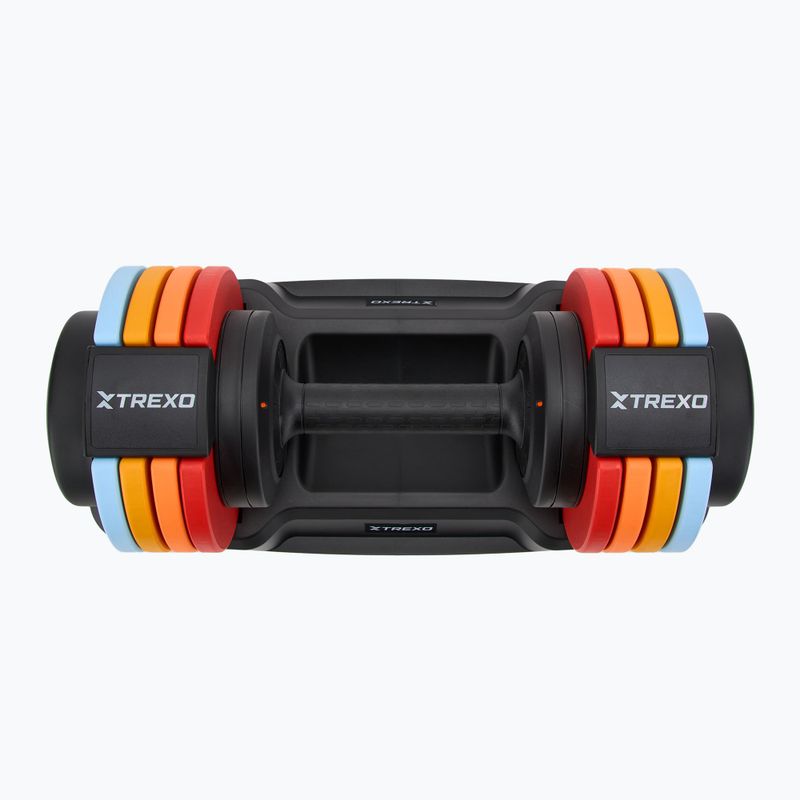 TREXO 25 kg adjustable dumbbell multicolour 2