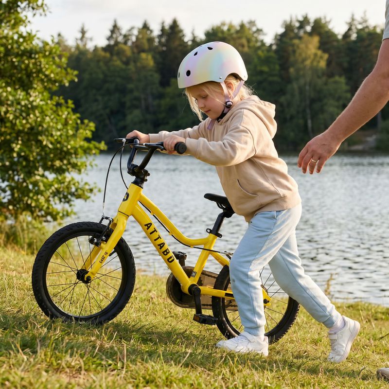 Children's bicycle ATTABO EASE 16" 7.3 kg yellow 3