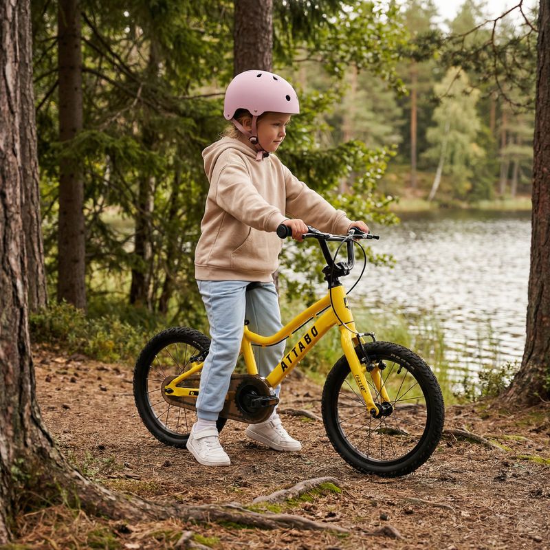 Children's bicycle ATTABO EASE 16" 7.3 kg yellow 4