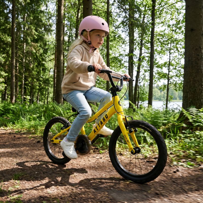 Children's bicycle ATTABO EASE 16" 7.3 kg yellow 7