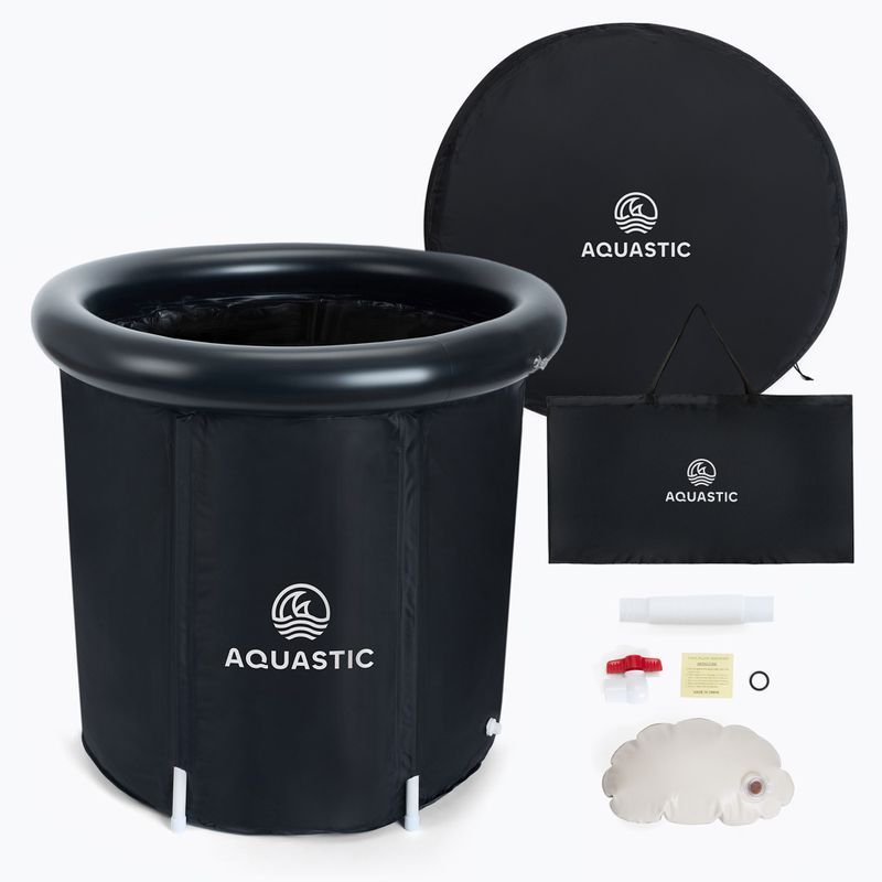 AQUASTIC Yeti black ice swimming pool