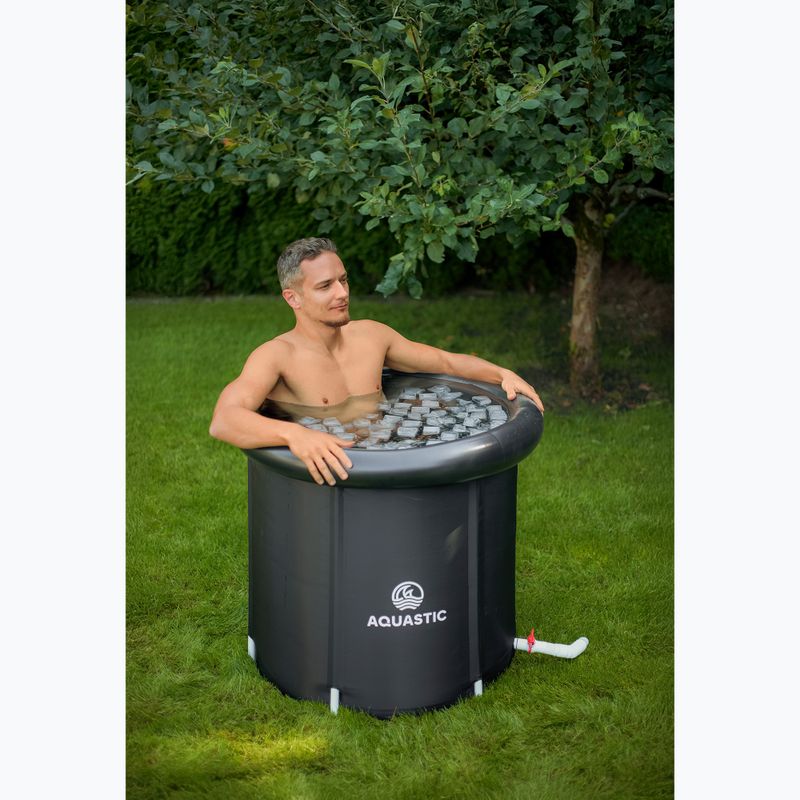 AQUASTIC Yeti black ice swimming pool 11