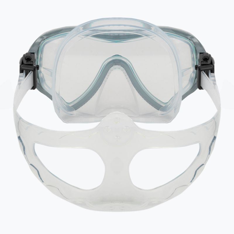 AQUASTIC Jetty snorkelling set mask + snorkel blue 5