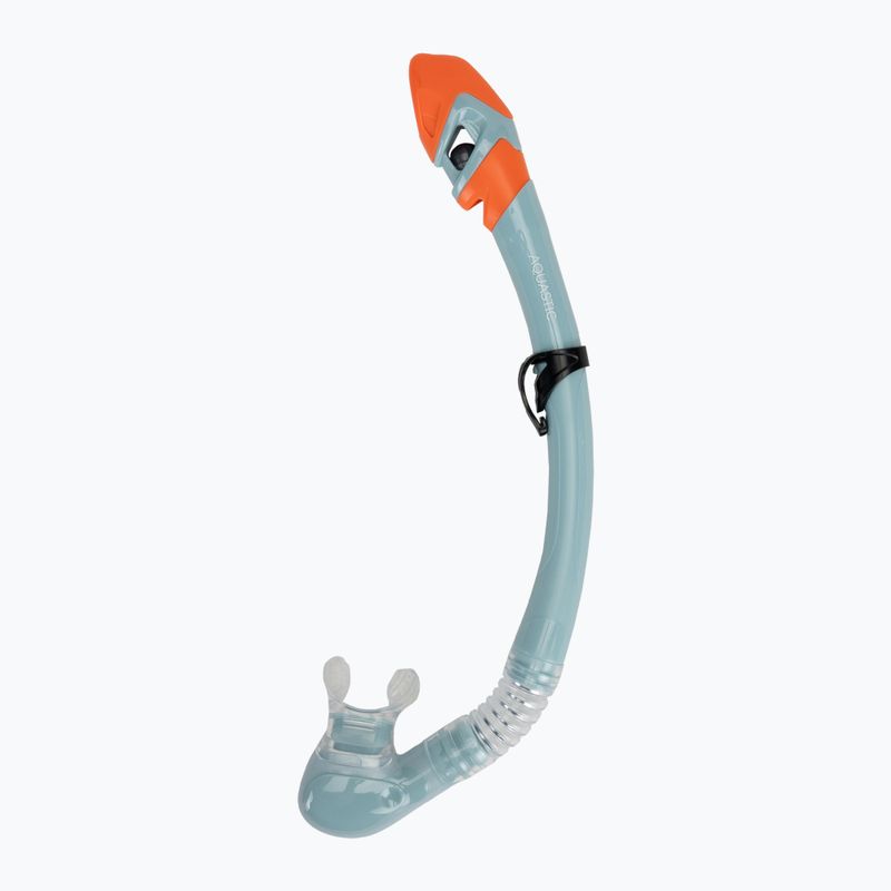 AQUASTIC Shoal snorkelling set mask + snorkel blue 6