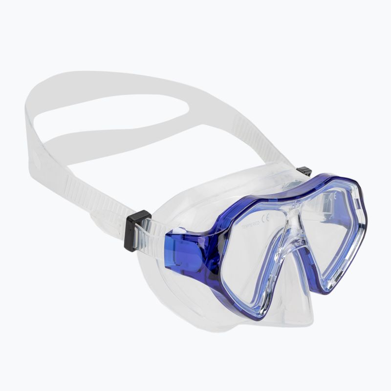 AQUASTIC Shelly children's snorkelling set mask + snorkel dark blue 2