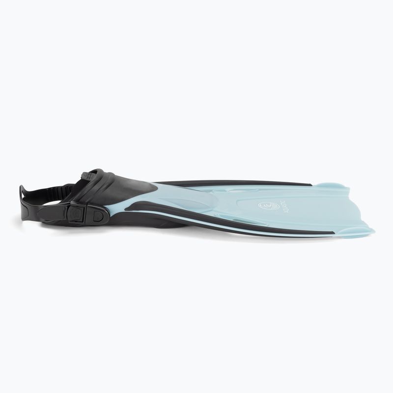 AQUASTIC Shoal snorkel fins blue 3