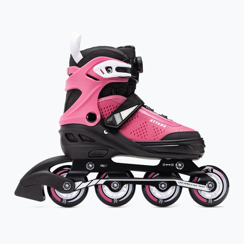 Children's rollerblades ATTABO adjustable Stormglider 2 pink 2