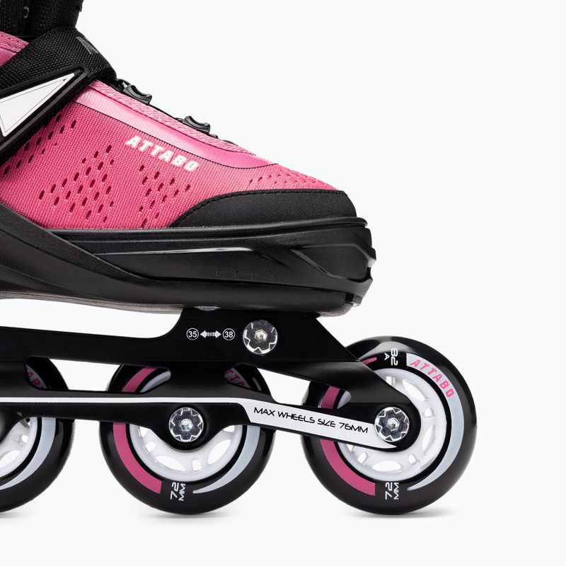 Children's rollerblades ATTABO adjustable Stormglider 2 pink 8