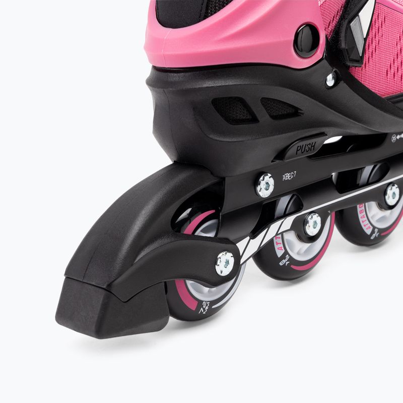 Children's rollerblades ATTABO adjustable Stormglider 2 pink 10