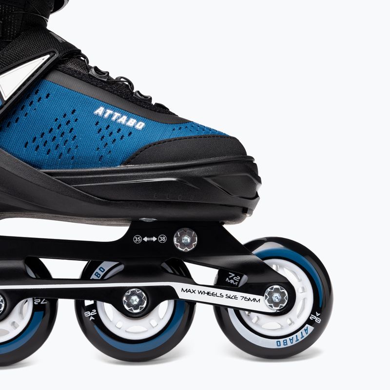 Children's rollerblades ATTABO adjustable Stormglider 2 blue 8